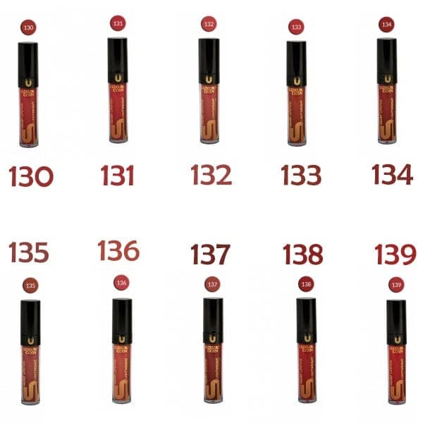 رژ لب مایع لاکچری کوین شماره 127 — تصویر ۸