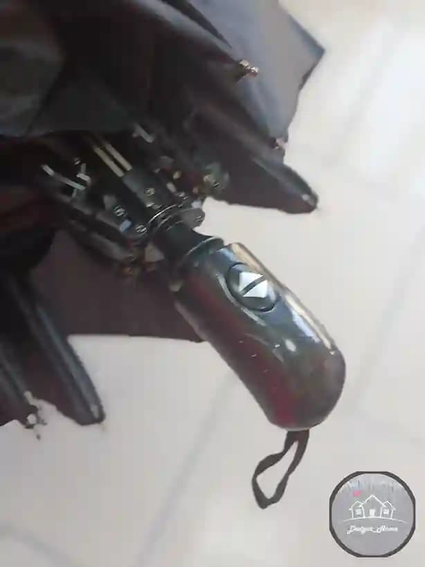 چتر تاشو اتوماتیک مشکی — تصویر ۶