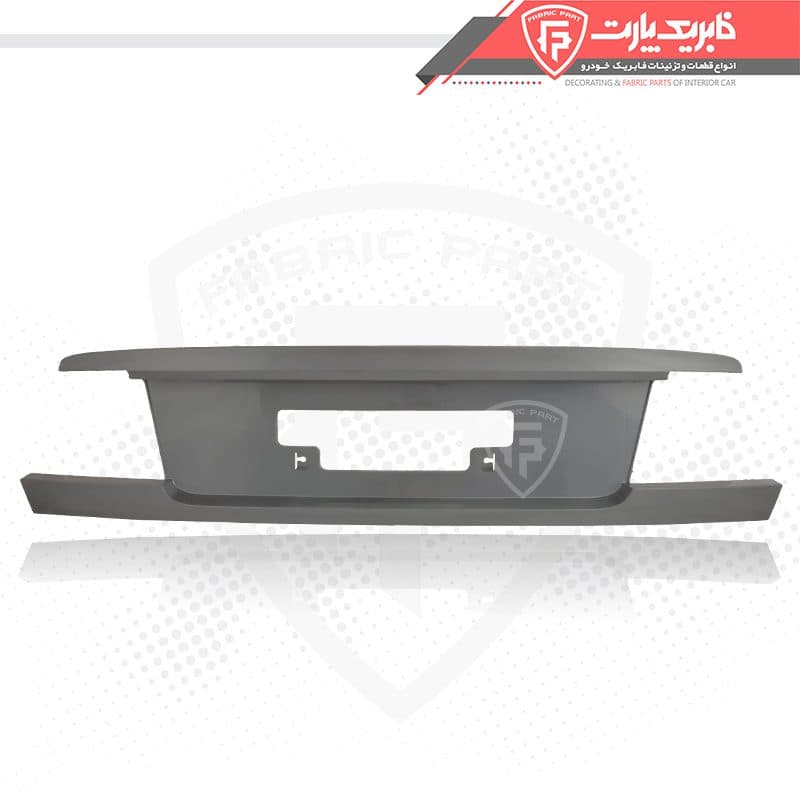قاب نمره عقب سمند LX – خاکستری