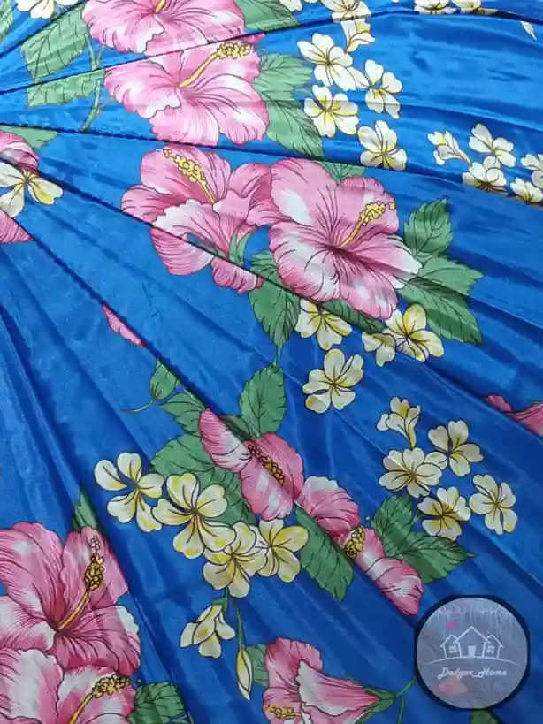 چتر گلدار آبی کاربنی — تصویر ۹