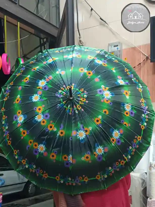 چتر گلدار سبز — تصویر ۷