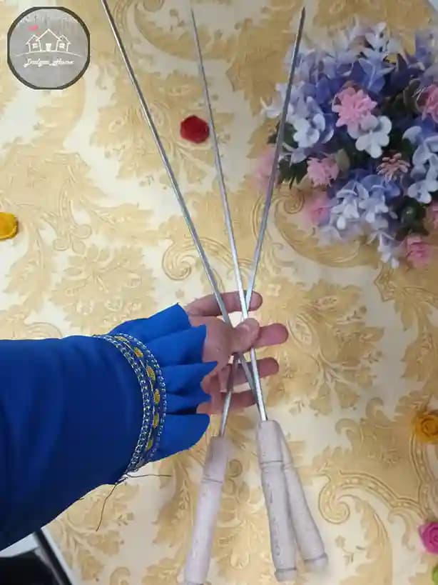 سیخ دسته چوبی — تصویر ۷