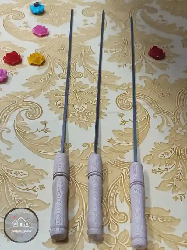 سیخ دسته چوبی — تصویر ۳
