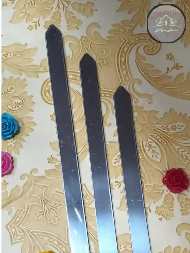 سیخ کباب کوبیده استیل — تصویر ۲