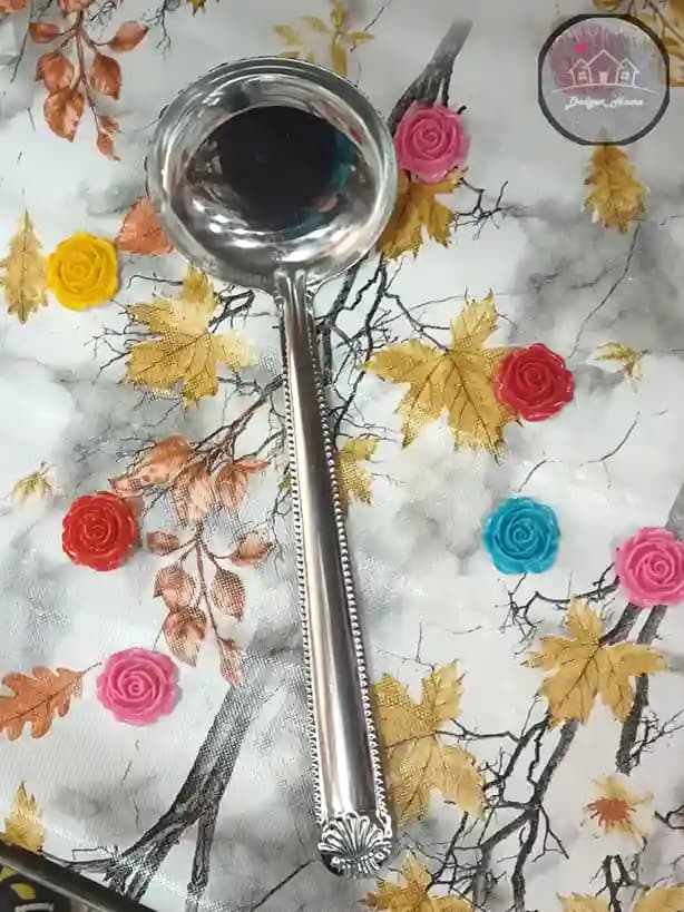 ملاقه دسته بلند استیل