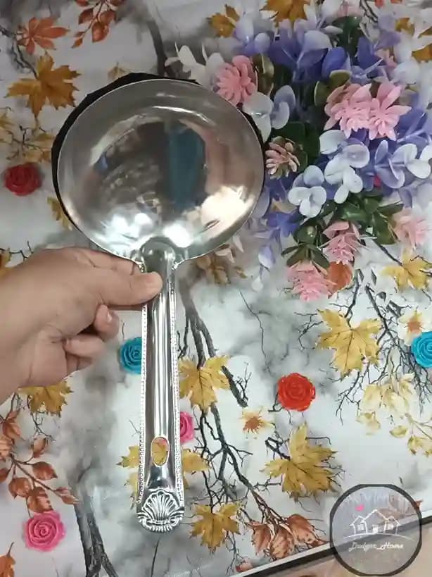 ملاقه استیل متوسط — تصویر ۳