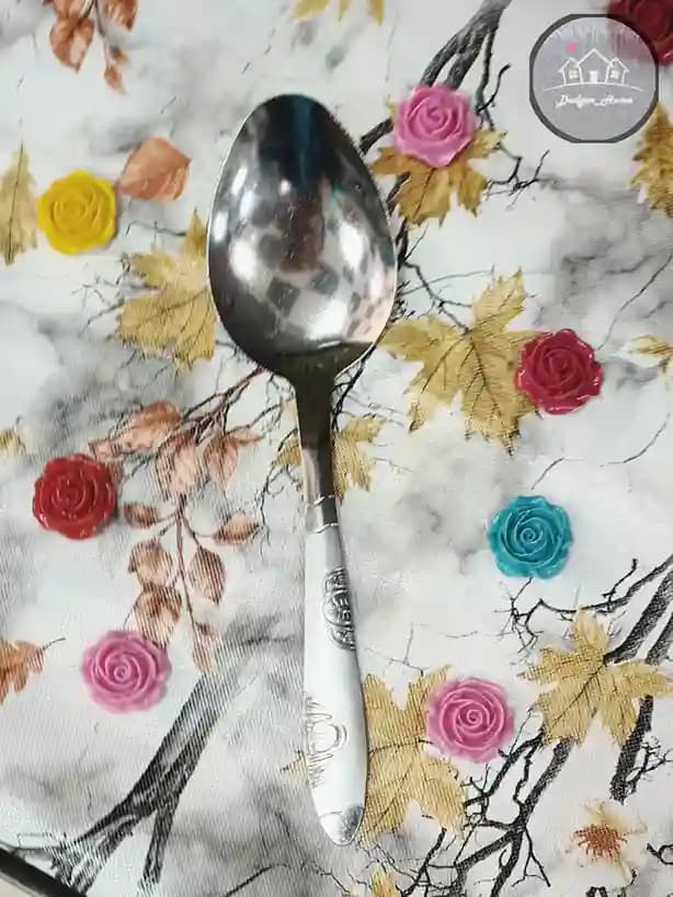 کفگیر نیمه گود گل لیزری — تصویر ۲