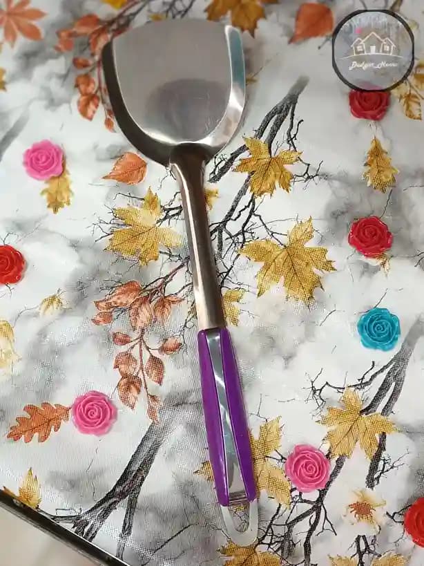 کفگیر دسته بنفش
