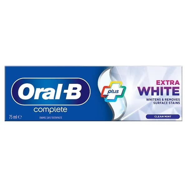 خمیر دندان اورال-بی مدل plus extra white new حجم 75 میلی لیتر — تصویر ۵