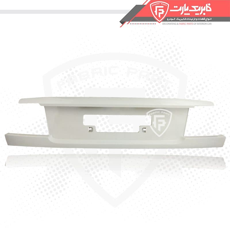 قاب نمره عقب سمند LX – سفید
