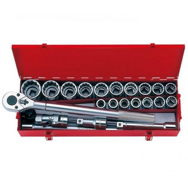 جعبه بکس 3/4 درایو 20 پارچه اینچی مدل F6201S برند FORCE