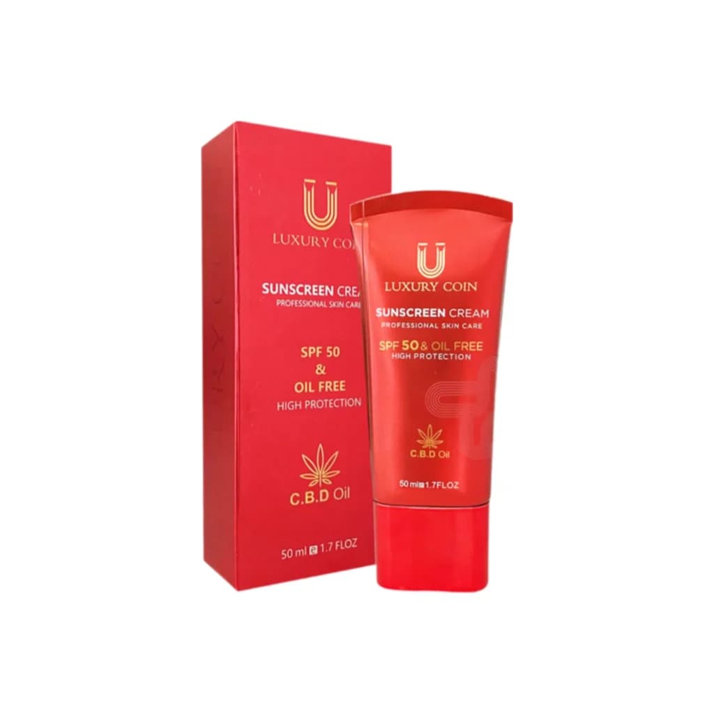 کرم ضدآفتاب SPF50 لاکچری کوین حجم 50 میلی لیتر — تصویر ۴