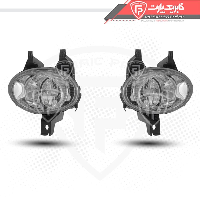 چراغ مه شکن جلو پژو 206 بدون لامپ – دست کامل