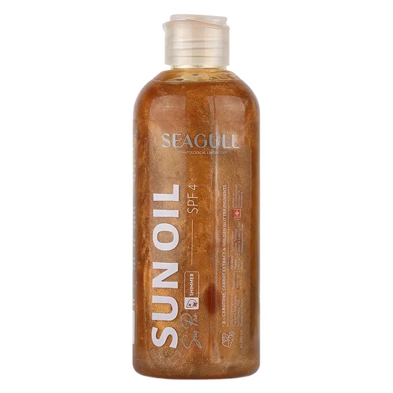 روغن برنزه کننده و ویتامینه اکلیلی سی گل حاوی عصاره هویج spf4(250میل) — تصویر ۲