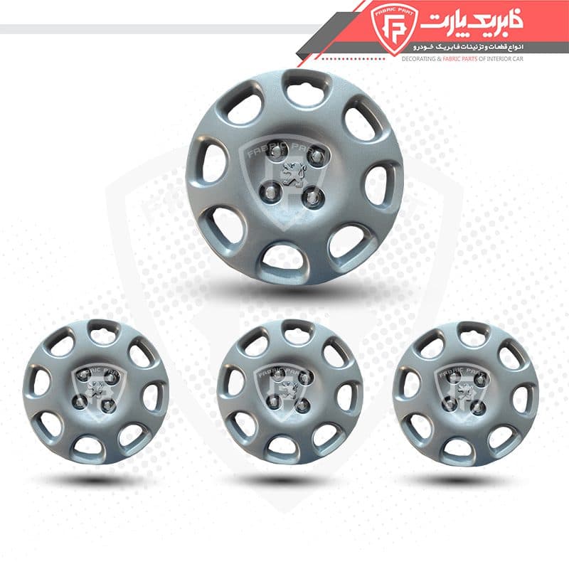 قالپاق پژو 206 دست کامل 4 عدد