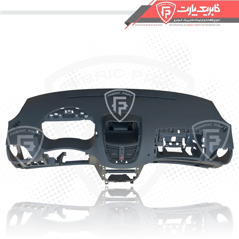 پوسته داشبورد 207 جدید خاکستری – همراه با کلید و فلاشر