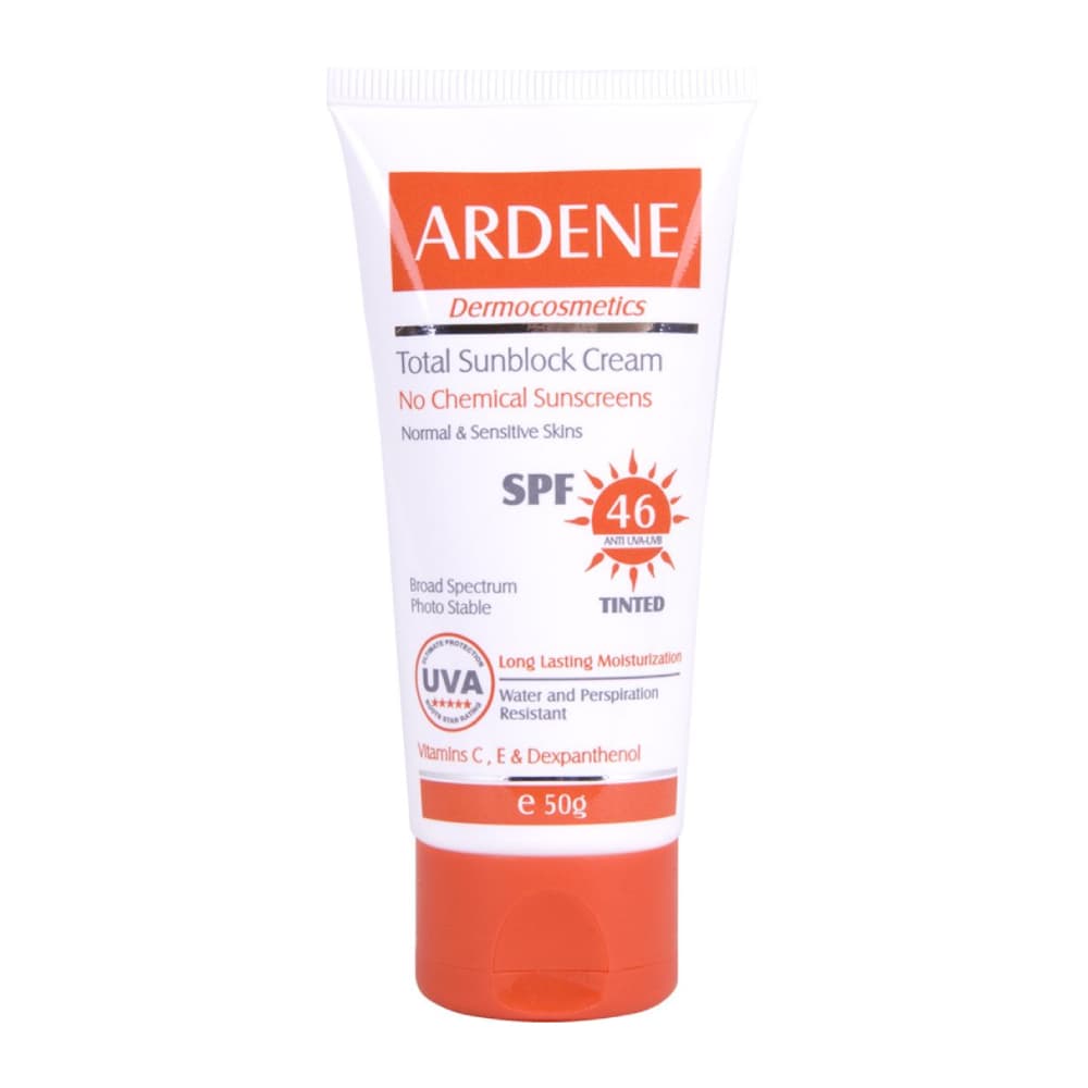 کرم ضدآفتاب آردن برای پوست های معمولی و حساس SPf 46 (50 گرم) — تصویر ۳