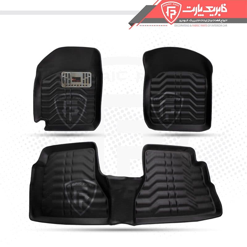 کفپوش سه بعدی پلاستیکی پراید مشکی AF