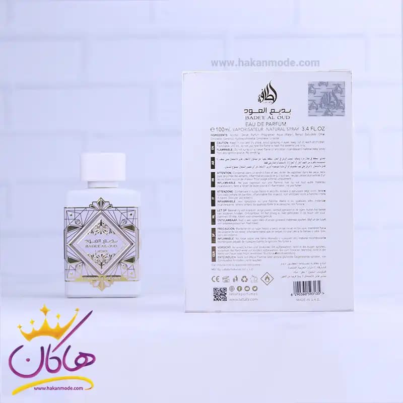 ادکلن لطافه یونیسکس بدیع العود هانر اند گلوری 100 میل — تصویر ۹