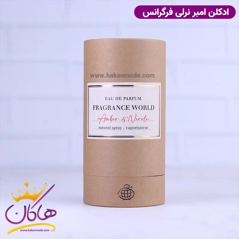 ادکلن فرگرانس یونیسکس امبر اند نرولی مدل بلک پپر اند امبر نرولی 80 میل — تصویر ۷