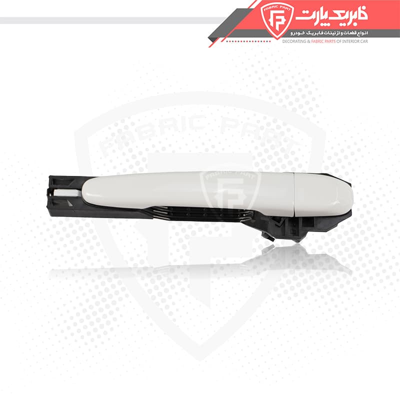 مجموعه دستگیره درب بازکن بیرونی دنا عقب راست سفید