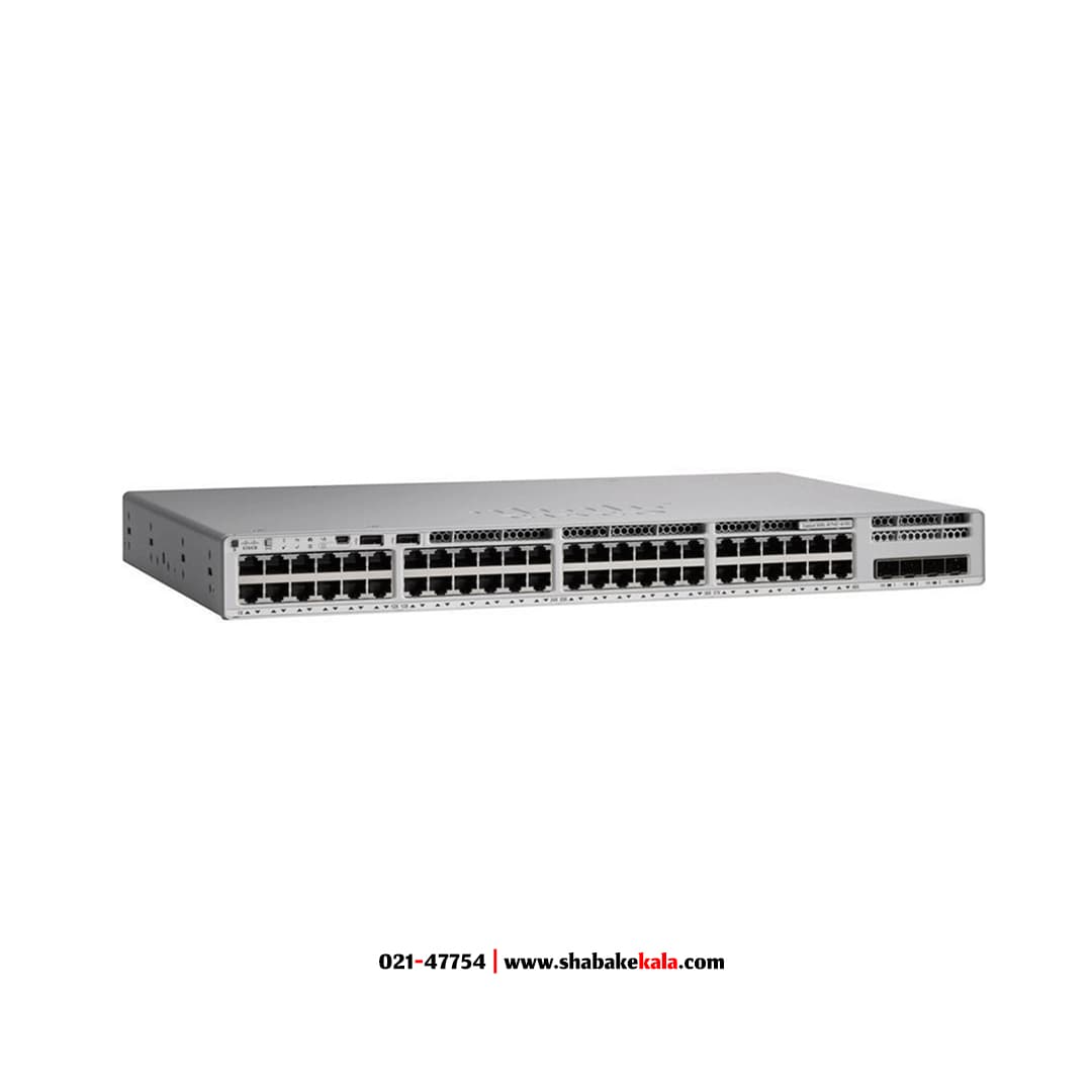 سوئیچ سیسکو مدل 9200L-48T-4G-E