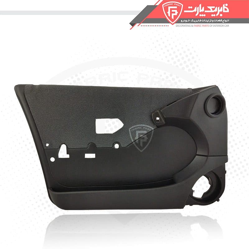 رودری پژو پارس قدیم مخمل طوسی جلو چپ با لوازم — تصویر ۵