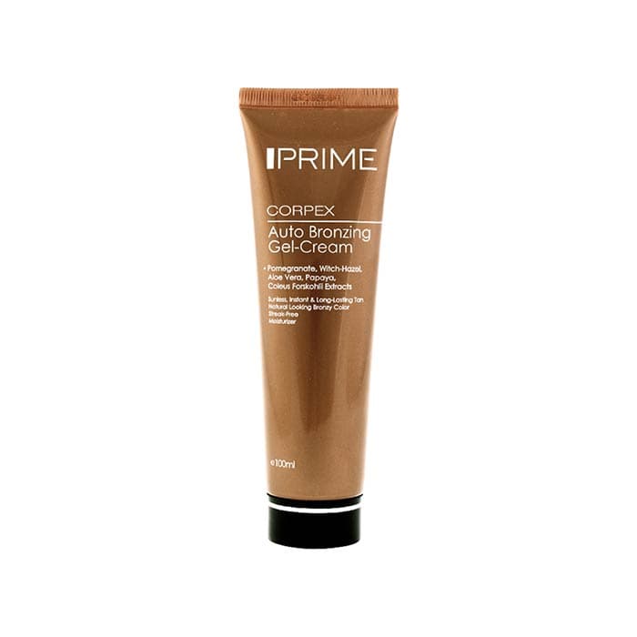 ژل کرم برنز کننده پرایم مدل Corpex Auto Bronzing حجم 100 میلی لیتر — تصویر ۲