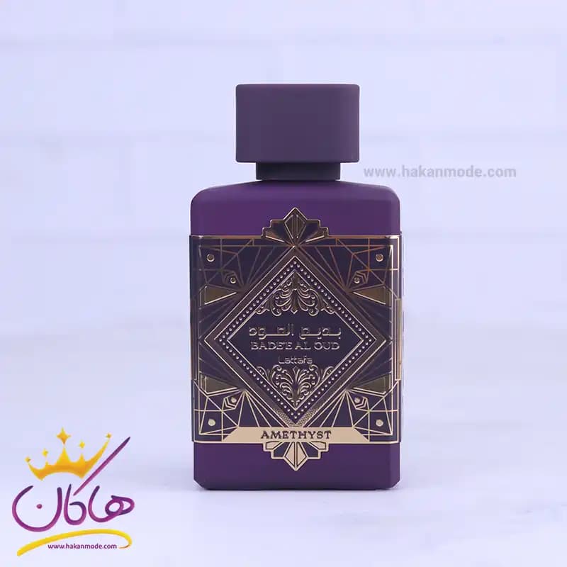 ادکلن لطافه یونیسکس بدیع العود آمیتیست 100 میل — تصویر ۶