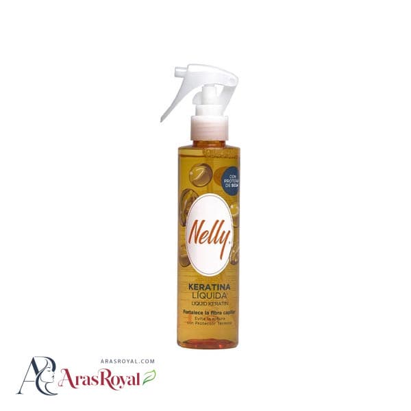 اسپری کراتین مایع و ترمیم‌کننده مو نلی مدل Liquid Keratin حجم ۲۰۰ میل — تصویر ۵