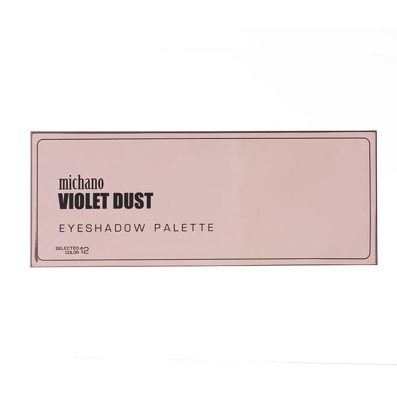 پالت سایه ۱۲ رنگ VIOLET DUST میچانو — تصویر ۷
