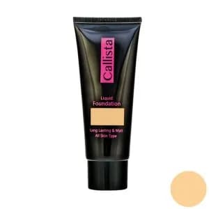 کرم پودر کالیستا مدل Long Lasting And Matt شماره M01 — تصویر ۴