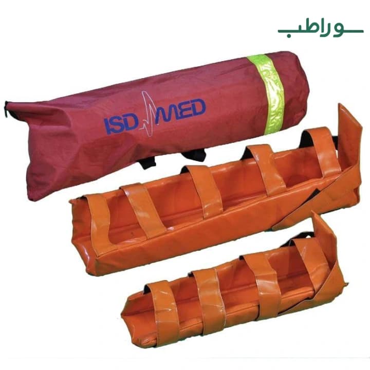 آتل دو تکه (رجیت) مدل NF-SP04 | آتل ریجید امدادی با کیف حمل — تصویر ۲