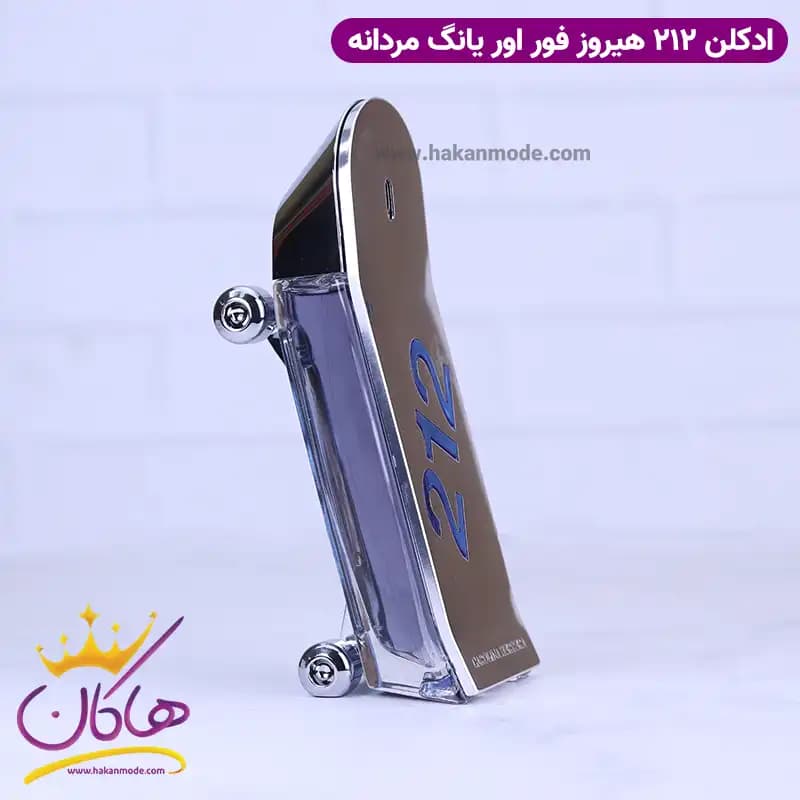 ادکلن کارولینا هررا مردانه 212 هیروز ادوتویلت اورجینال 90 میل — تصویر ۵