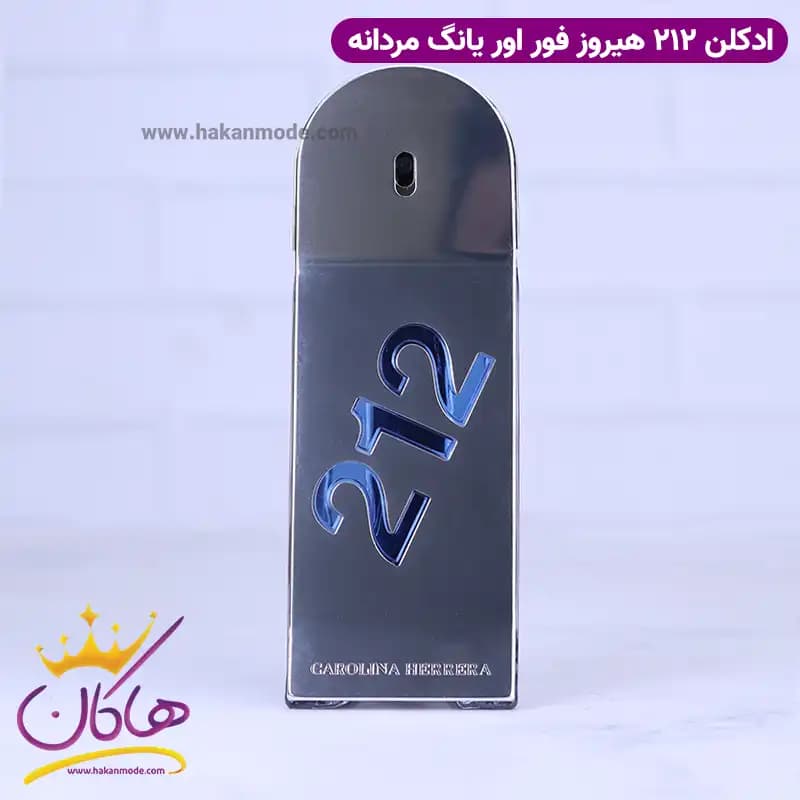 ادکلن کارولینا هررا مردانه 212 هیروز ادوتویلت اورجینال 90 میل — تصویر ۳