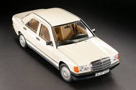 ماکت ماشین Mercedes Benz 190E (W201) 1984 برند Norev — تصویر ۶