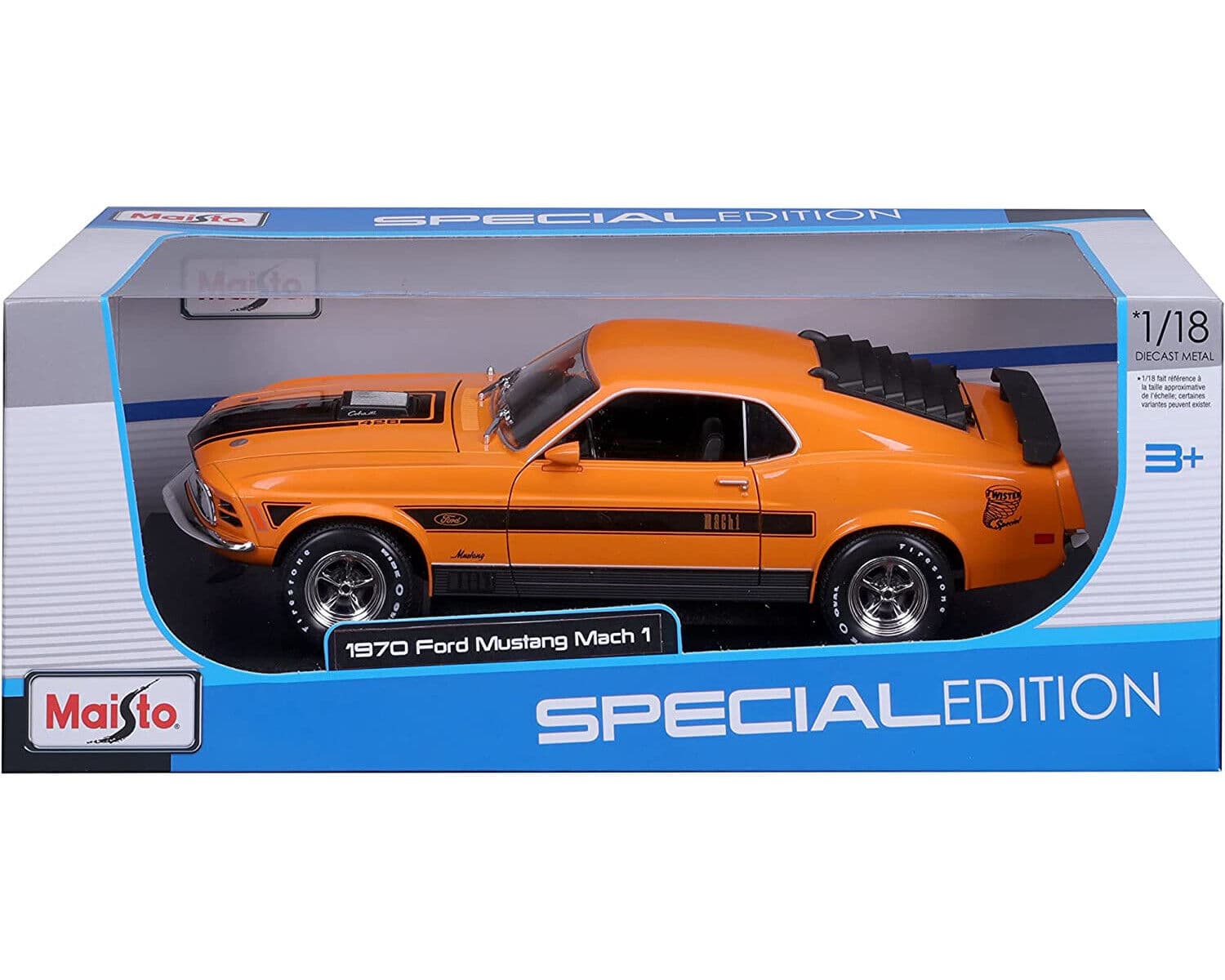 ماکت ماشین Ford Mustang Mach-1 1970 برند Maisto — تصویر ۸