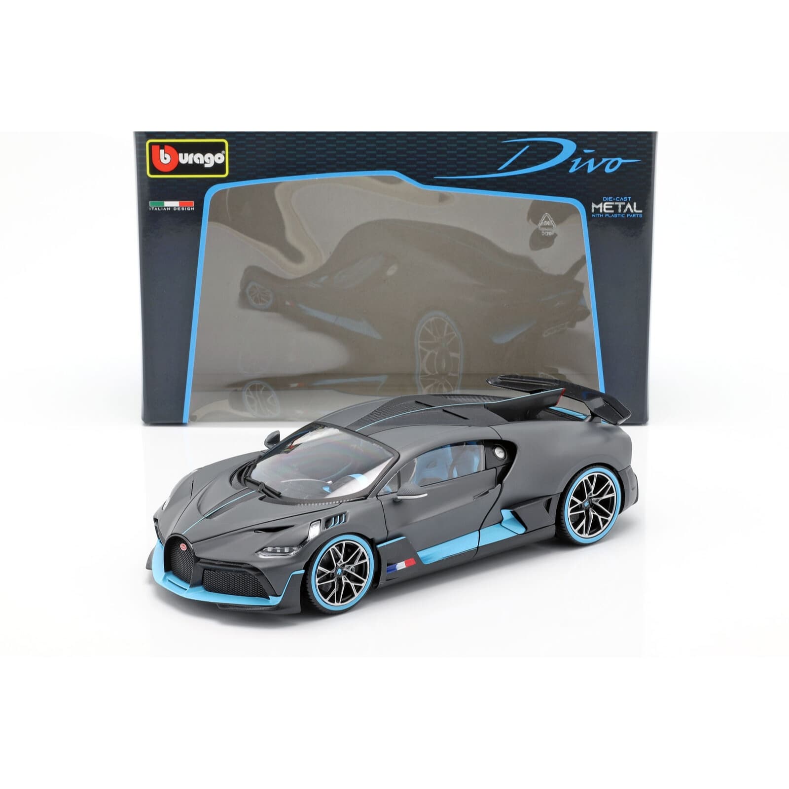 ماکت ماشین Bugatti Divo برند Bburago — تصویر ۵