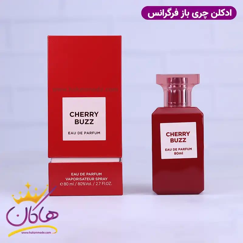 ادکلن فرگرانس چری باز یونیسکس الکتریک چری 80 میل