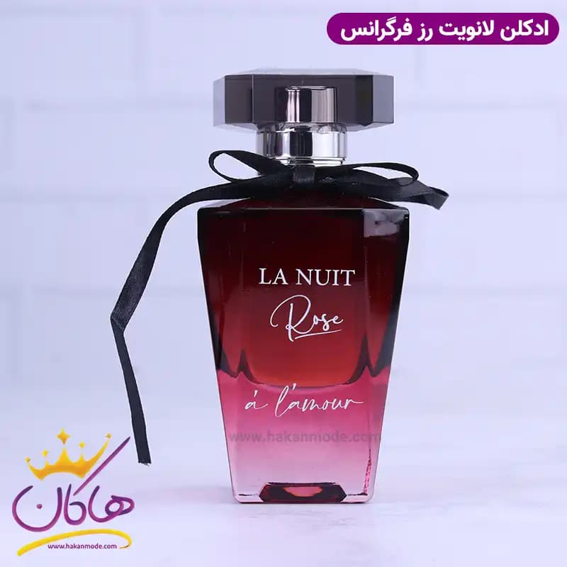 ادکلن فراگرنس لانویت رز زنانه لا نویت ترزور ای لا فولی 100 میل — تصویر ۶