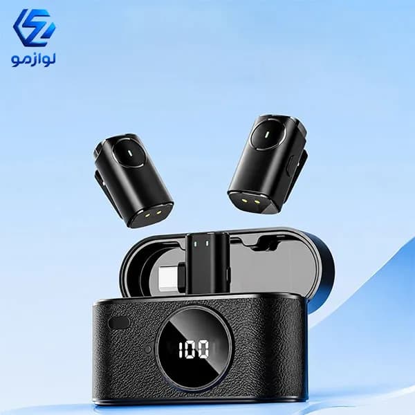 میکروفون یقه ای بی سیم مدل SX101 — تصویر ۱۲