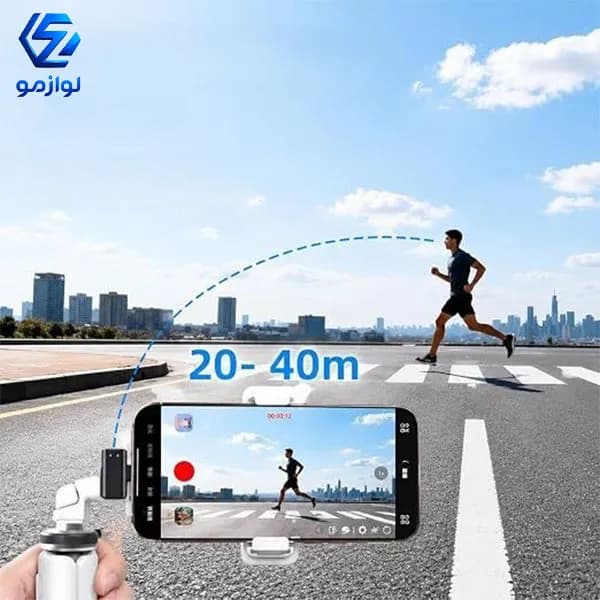 میکروفون یقه ای بی سیم مدل SX101 — تصویر ۴