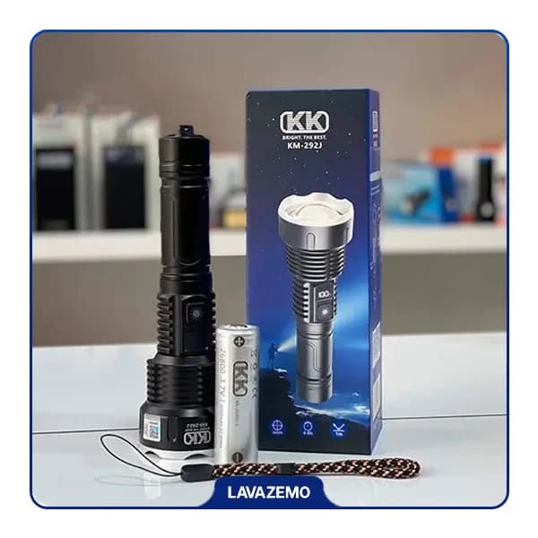 چراغ قوه شارژی پلیسی KK مدل KM-292J
