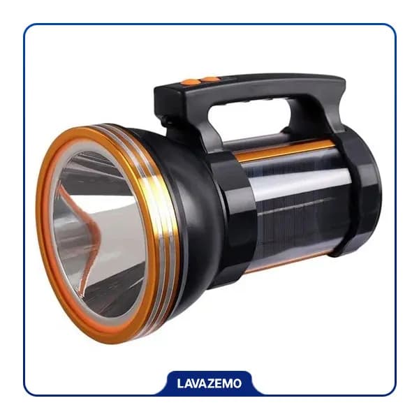 چراغ قوه نگهبانی شارژی خورشیدی TD-6800S