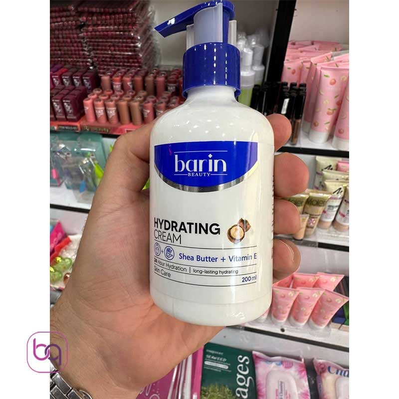 کرم دست و صورت شی باتر و ویتامین E بارین بیوتی200ml — تصویر ۳
