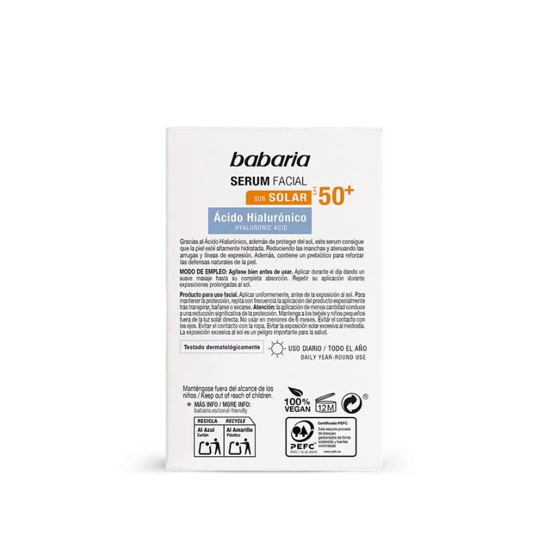 سرم ضد آفتاب SPF 50 باباریا ۳۰میل — تصویر ۴
