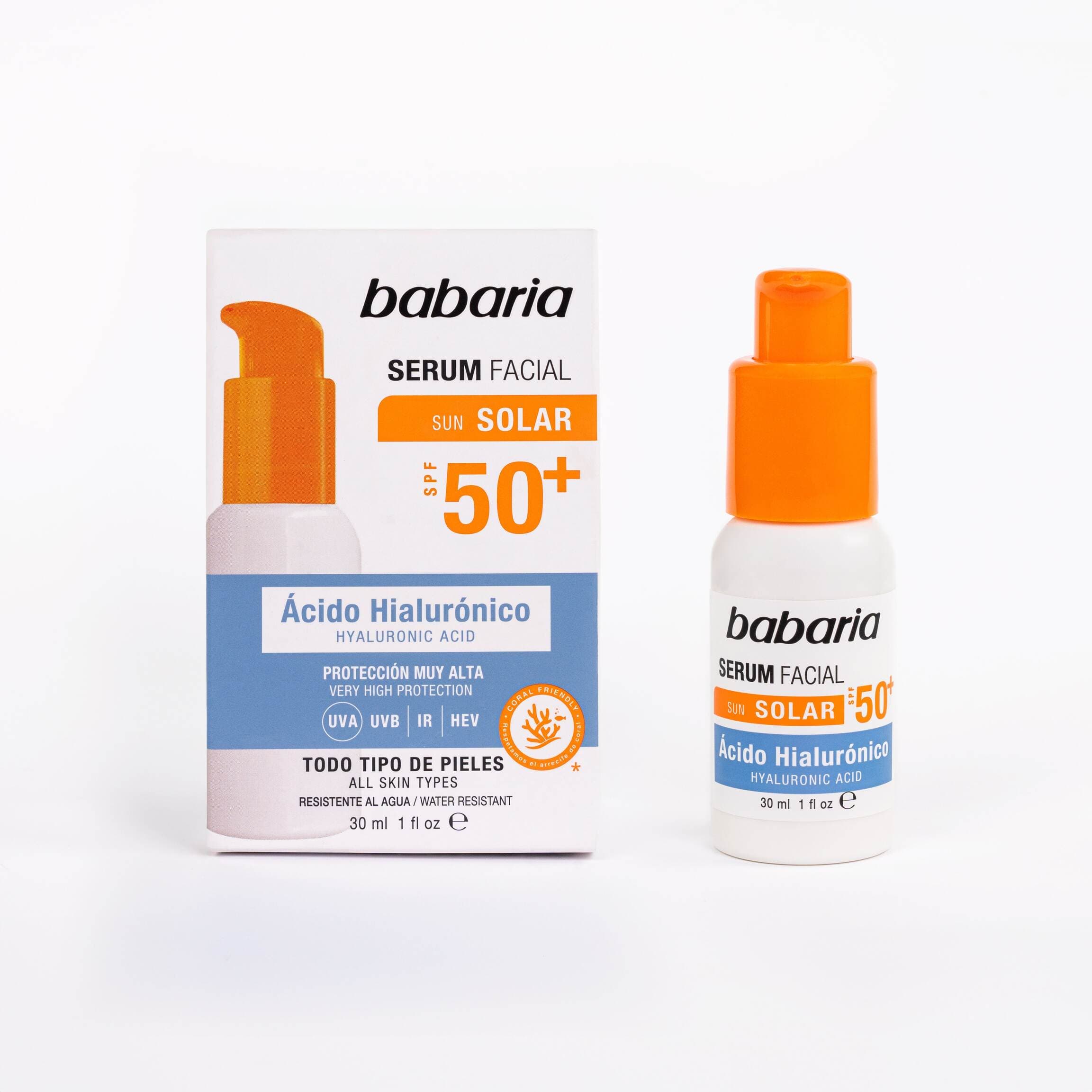 سرم ضد آفتاب SPF 50 باباریا ۳۰میل