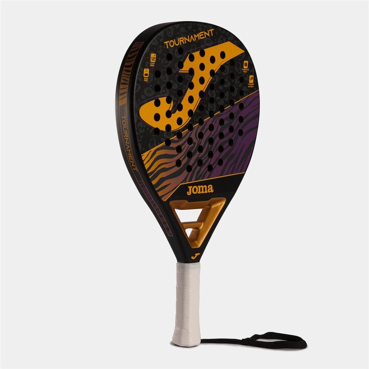 راکت پدل جوما مدلTOURNAMENT BLACK ORANGE — تصویر ۶