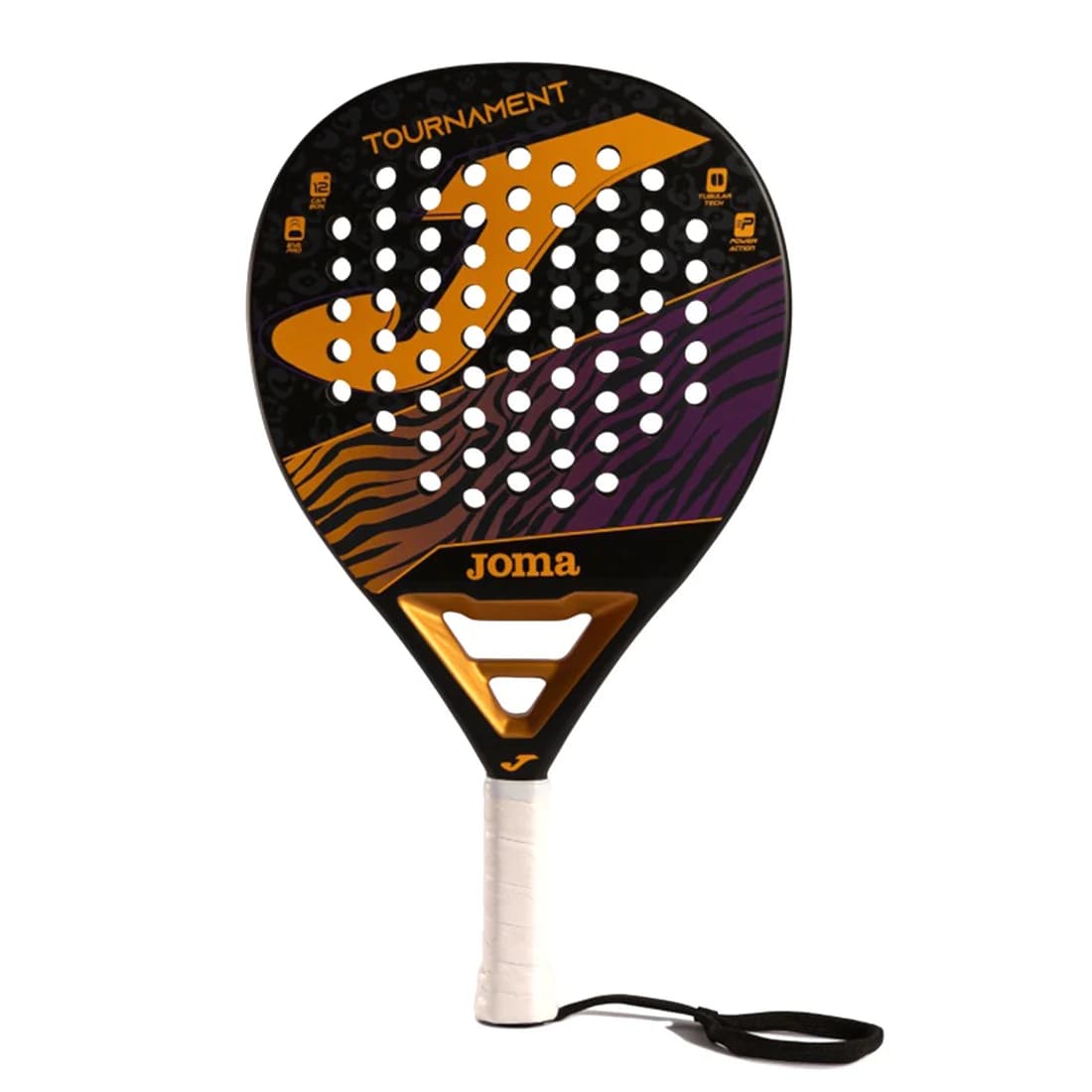 راکت پدل جوما مدلTOURNAMENT BLACK ORANGE