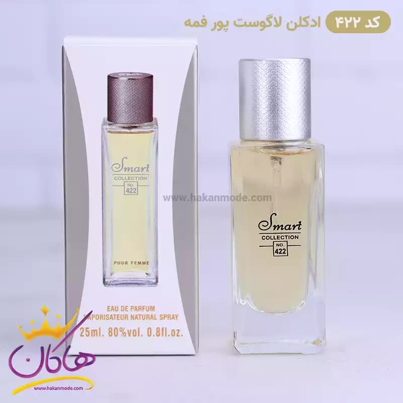 ادکلن اسمارت زنانه 422 لاگوست پور فمه 25 میل